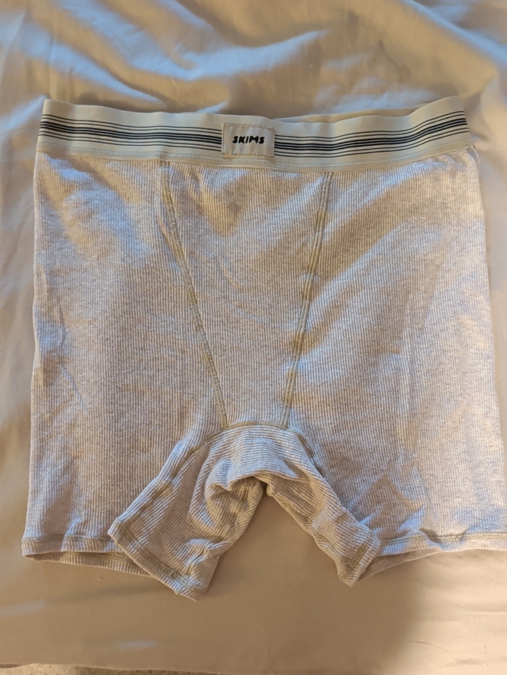 SKIMS women's cotton rib biker shorts